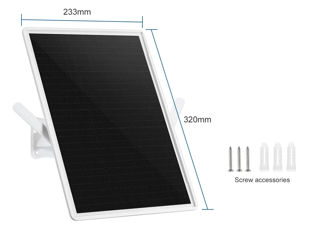 LS VISION Solar Powered WiFi Extender Signal Booster Outdoor Waterproof, Extends Coverage Up to 500ft Compatible with 2.4G WiFi