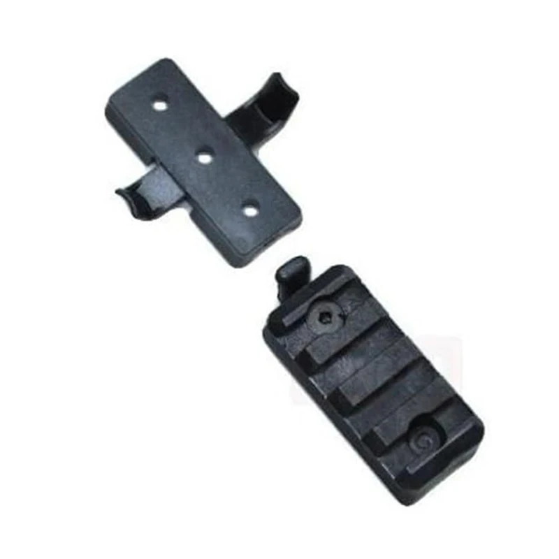 BOOIU Tactical Helmet Rail Slider Airsoft Helmet Rail Slider Mount Accessories Flashlight Clip Multifunctional Helmet Adapter