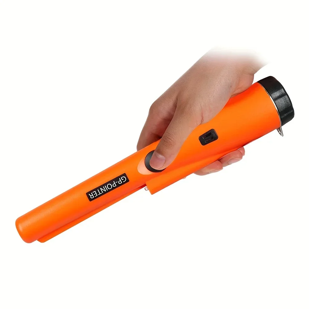 New 2024 Handheld Metal Detector GP Pointer Precise Positioning Treasure Hunt Waterproof Locator Pole LED Light