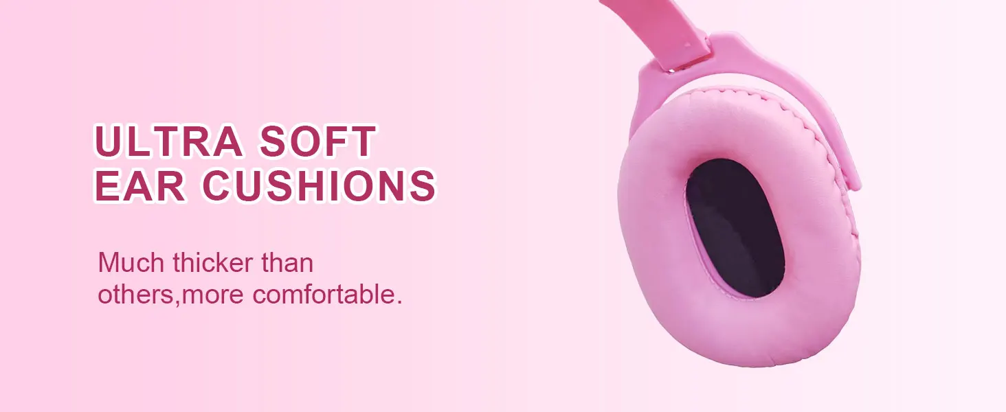 ZOHAN Kids Ear Protection Earmuffs Safety Hearing Ear Muffs Unicorn Noise Reduction Headphones Children Protective Ear Cover