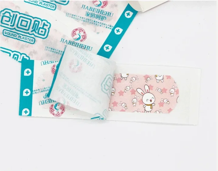 120pcs Cartoon Waterproof Wound Bandages for Kids First Aid Children's Plaster Wraps Non-Toxic Fun Designs for Safe Healing