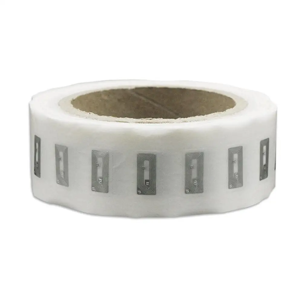 10Pcs NFC Chip Ntag213 Sticker Wet Inlay 11x21MM 13.56MHz Label Tag 213 Anti-counterfeiting Label Electronic Label