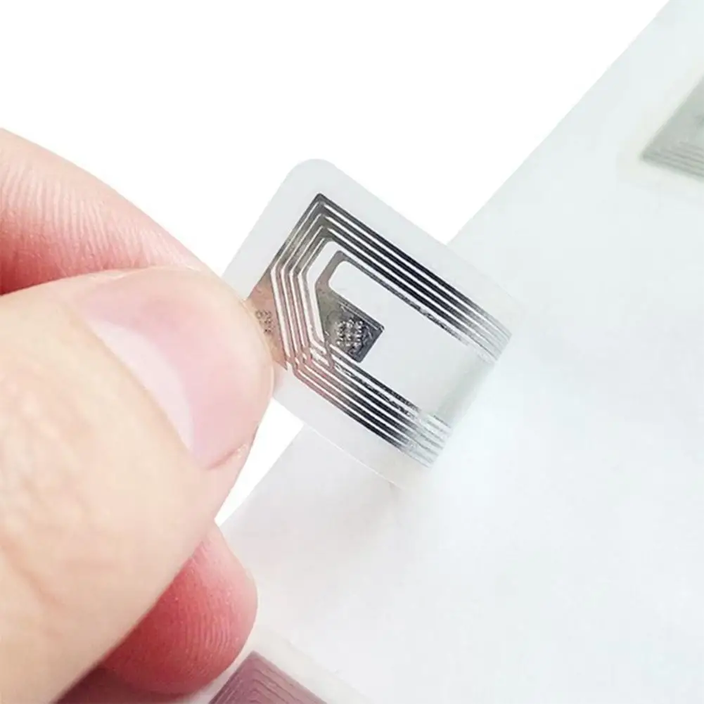 10Pcs NFC Chip Ntag213 Sticker Wet Inlay 11x21MM 13.56MHz Label Tag 213 Anti-counterfeiting Label Electronic Label