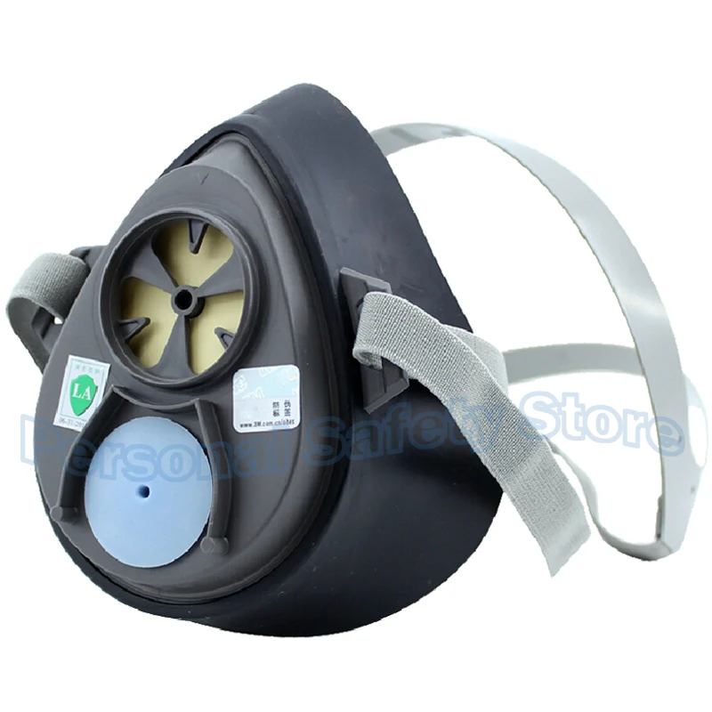 41in1 3700 Type Industrial Painting Spraying Respirator Safety Work Filter Dust Proof Full Face Gas Mask Formaldehyde Protection