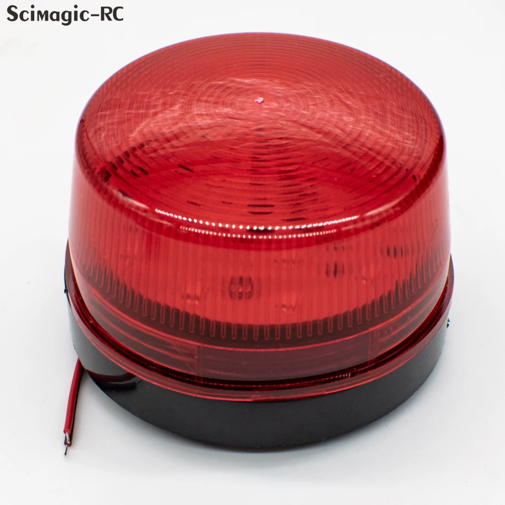 Signal Strobe Flashing Lamp DC 12V or 24V LED Gate Flashing Light Lamp Alarm Lamp for Swing Sliding Gate Opener Barrier Gate
