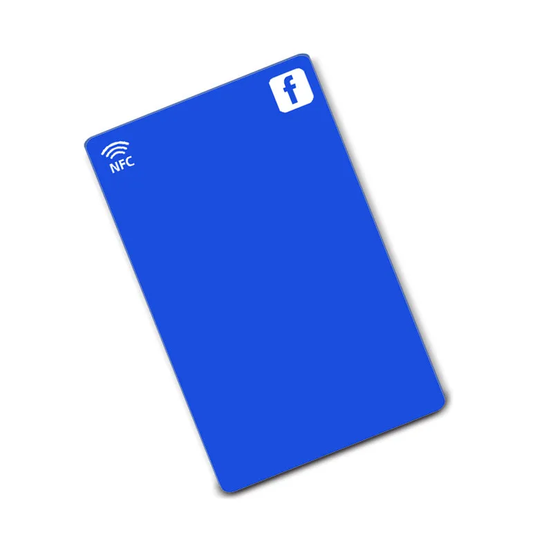 New Design Printing NFC Chip Instagram Facebook Google Reviews Card Pop Up NFC Card