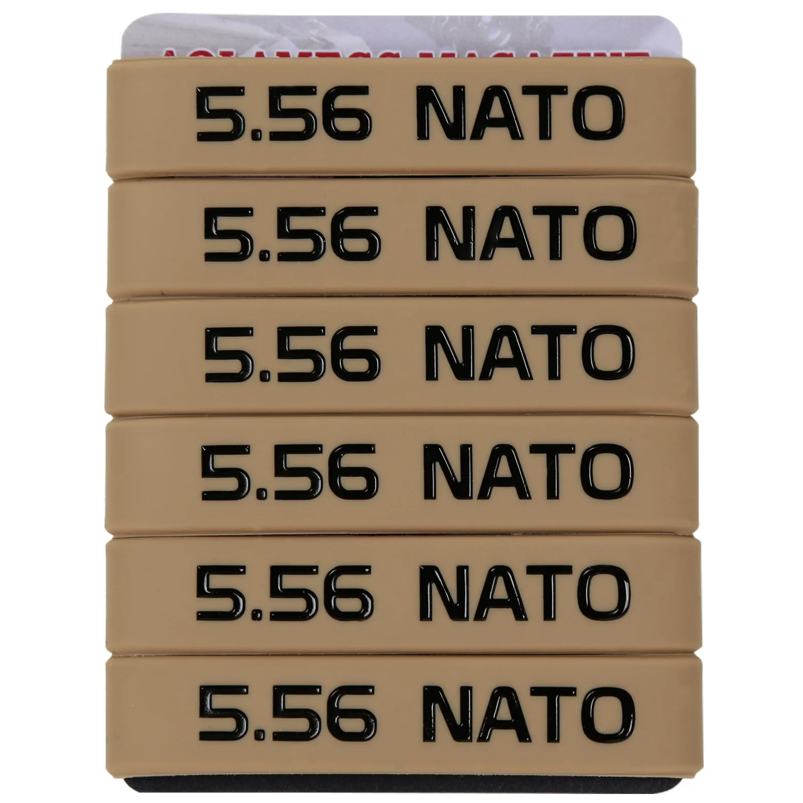 6 Pack Magazine Marking Band for 5.56 Nato 300 Blackout Magazine Marking Rubber Band Muti-Colors High Quality For Gun Safety