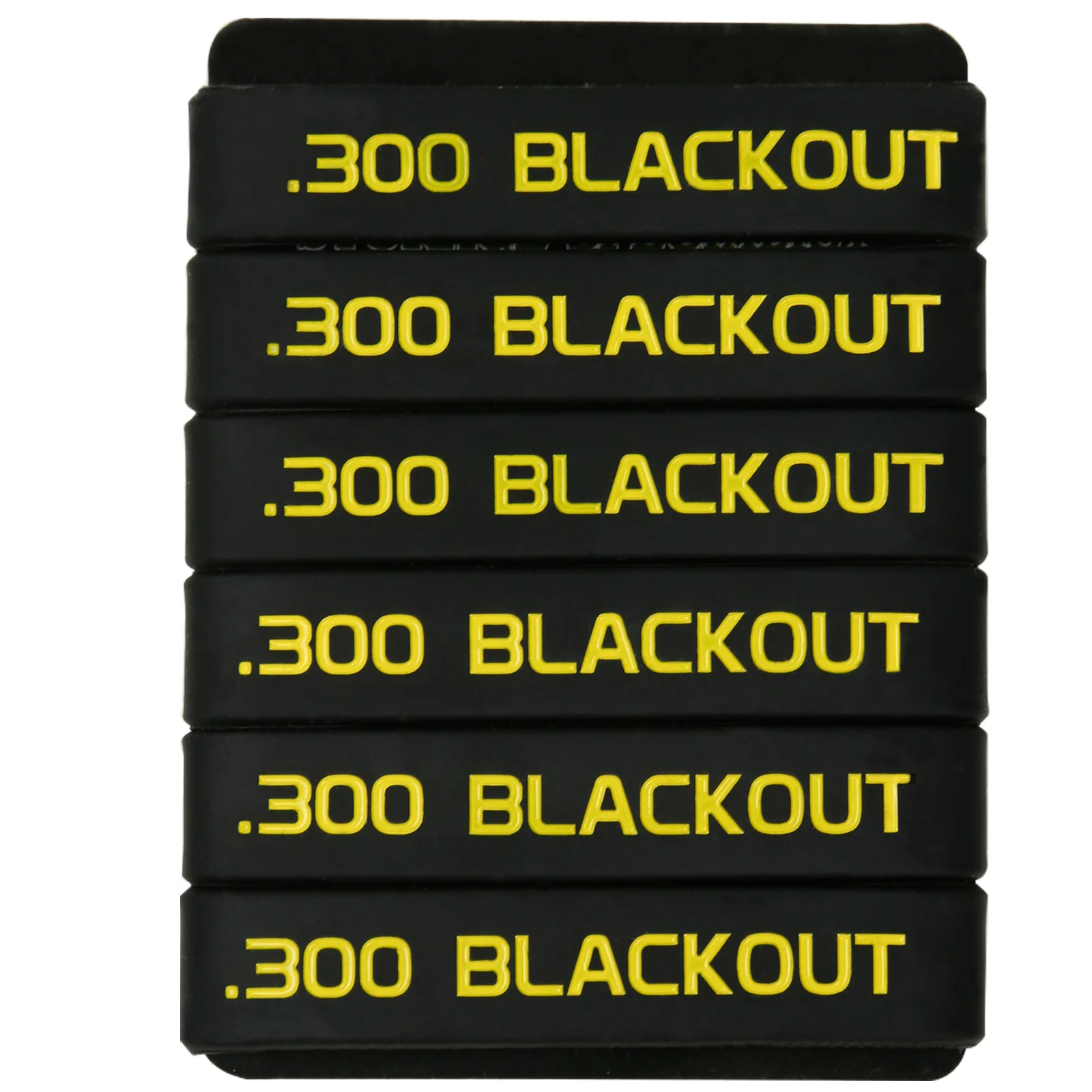 6 Pack Magazine Marking Band for 5.56 Nato 300 Blackout Magazine Marking Rubber Band Muti-Colors High Quality For Gun Safety