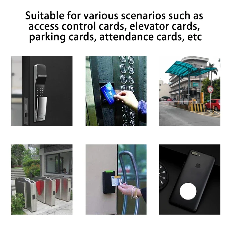 10pcs T5577 EM4305 blank key tag chip card tag leather key RFID tag replicable EM4100 125khz card proximity token key card