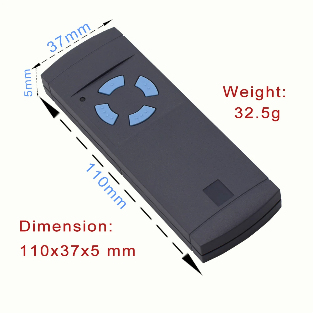 HSM2 HSM4 868.35mhz Garage Remote Control Top Quality New