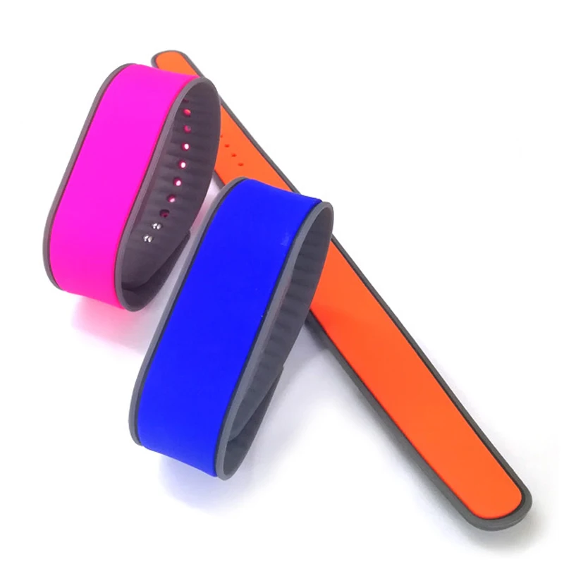 Waterproof Wristband 13.56MHZ RFID ISO14443A F08 Wristband MF Classic 1K S50 Silicone Bracelet New Design