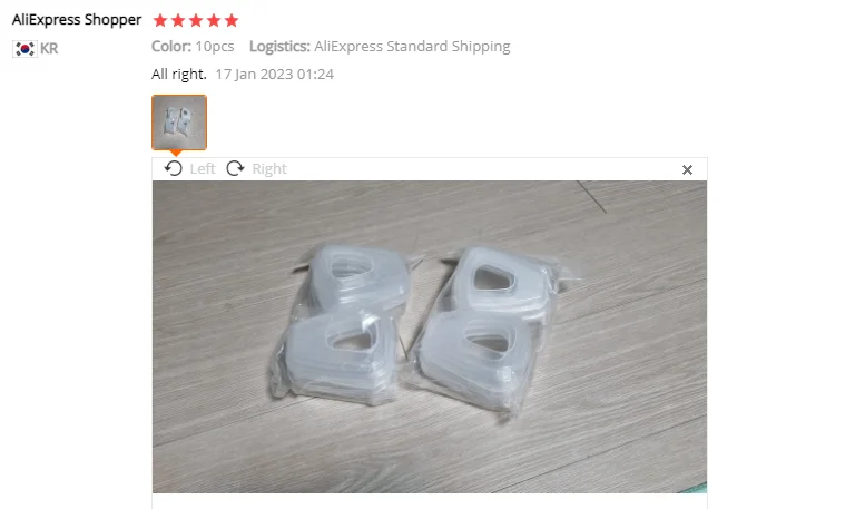 10PCS Anti-dust Retainer Case Safety Respirator Part 501 Filter Adapter Plastic Cover for 3*M 501 6800 6001 5N11 5P71 7502 6200