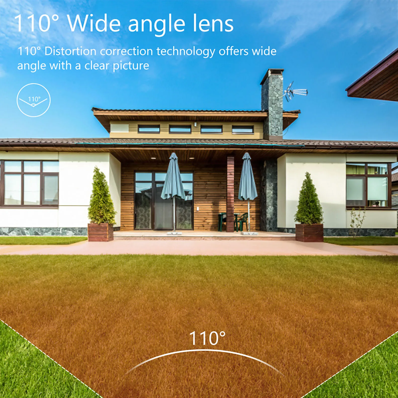 2MP 1080P Full High Definition Camera Outdoor/Indoor Infrared Night Vision Weatherproof Surveillance CCTV w/ Camera NTSC System