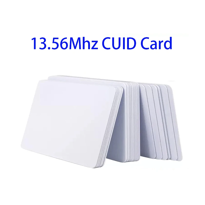 10Ps Dual Frequency 13.56Mhz 1K UID CUID+125Khz T5577 ID Card Rewritable Replicable Composite Tags for Copy Clone Backup Copier