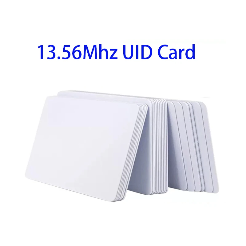 10Ps Dual Frequency 13.56Mhz 1K UID CUID+125Khz T5577 ID Card Rewritable Replicable Composite Tags for Copy Clone Backup Copier