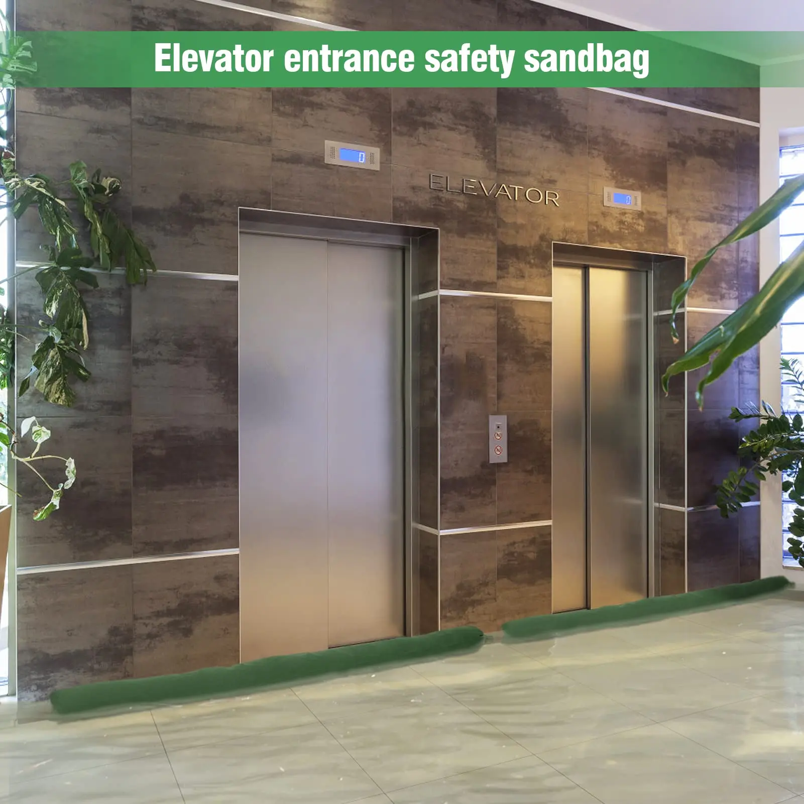 Heavy Duty Flood Sandbags Reusable Canvas Flood Control Sandbags Large Capacity Water Barriers Home Flood Garage Flood