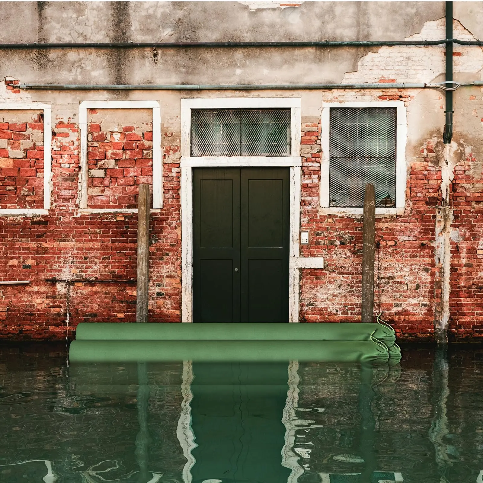 Heavy Duty Flood Sandbags Reusable Canvas Flood Control Sandbags Large Capacity Water Barriers Home Flood Garage Flood