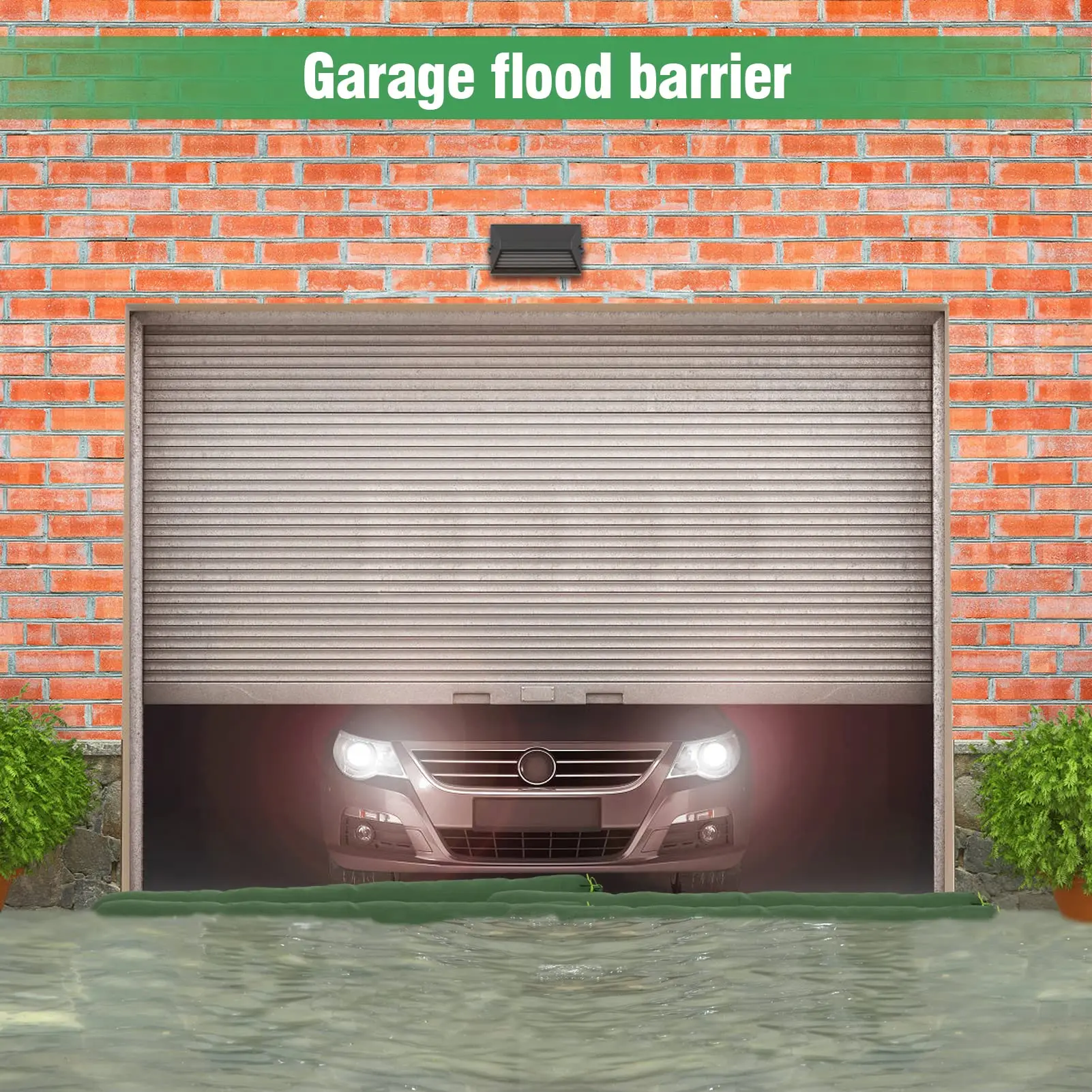 Heavy Duty Flood Sandbags Reusable Canvas Flood Control Sandbags Large Capacity Water Barriers Home Flood Garage Flood