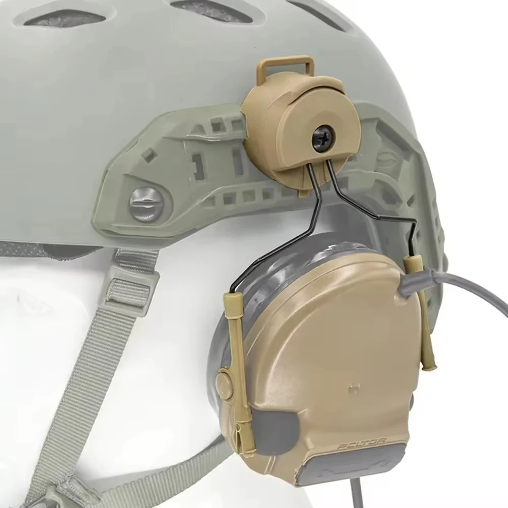 Tactical Headset Bracket Fast Ops Core Helmet ARC Rail Adapter Set fit for II Series Noise Cancelling Headset