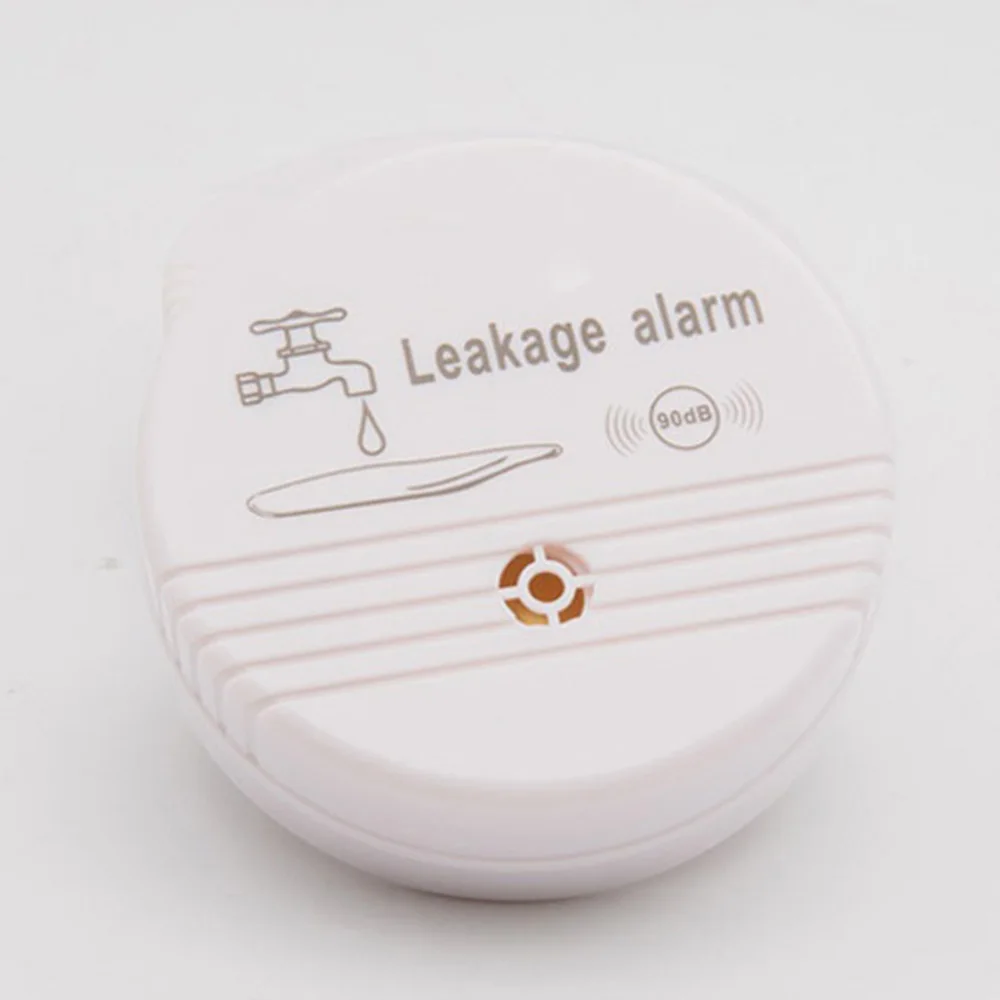 Wireless Water Alarm Independent Battery Water Alarm Sensor Detector 90dB Sounder Water Leakage Alarm Detector Home System DC9V