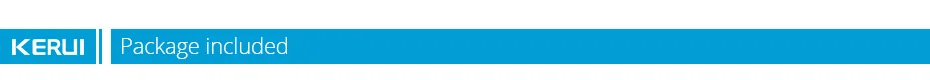 2pcs KERUI RC531 Wireless Portable Remote Control 4 Buttons Keychain For WIFI GSM PSTN Home Security Alarm System