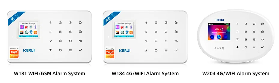 2pcs KERUI RC531 Wireless Portable Remote Control 4 Buttons Keychain For WIFI GSM PSTN Home Security Alarm System