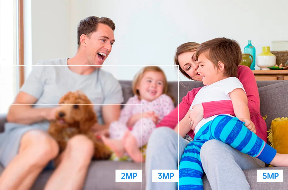 KERUI 5MP Tuya Smart Mini WiFi IP Camera Indoor Wireless Security Home CCTV Surveillance Camera 3MP Full HD With Auto Tracking