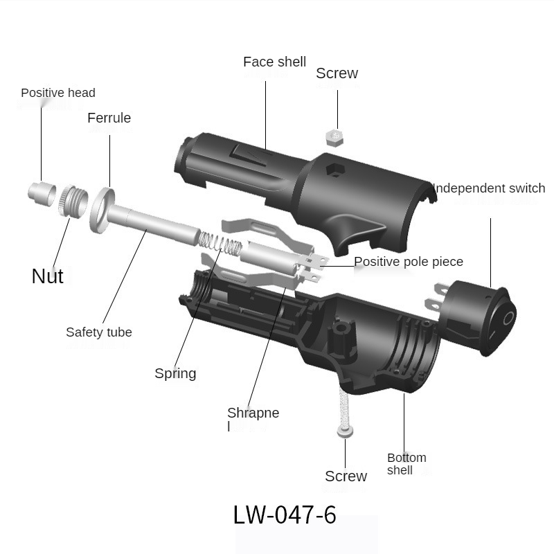 Car Cigarette Lighter Plug Socket Converter New Brand Quality High Accessory 15A 12v Male 24v