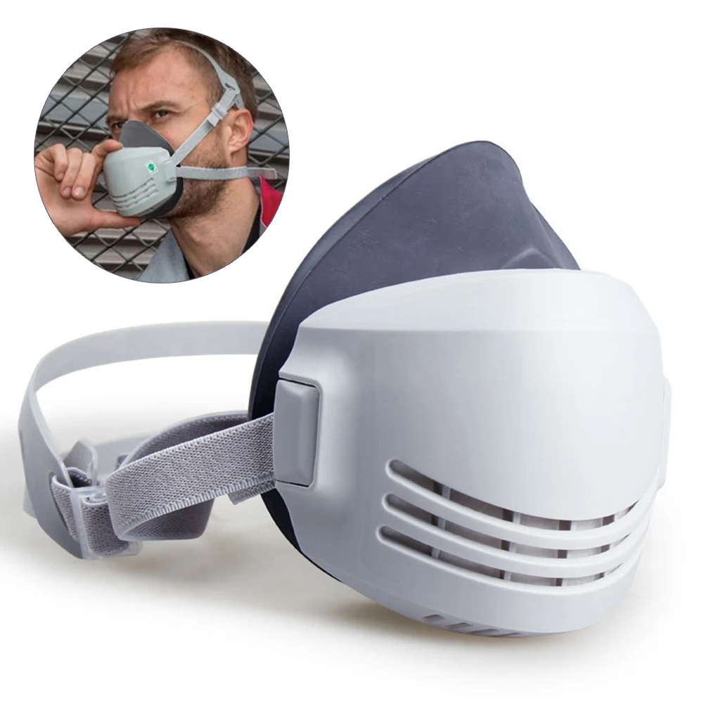 20pcs filter dust mask respirator half face dust mask anti industrial building dust haze safety gas mask