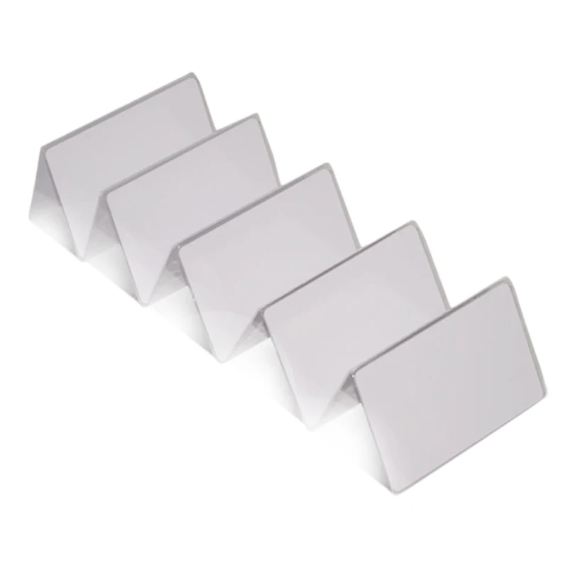 NFC NTAG 213 Blank Card PVC 13.56MHz Waterproof 144Bytes NFC Business RFID NTAG 213 Card Anti-counterfeiting Link