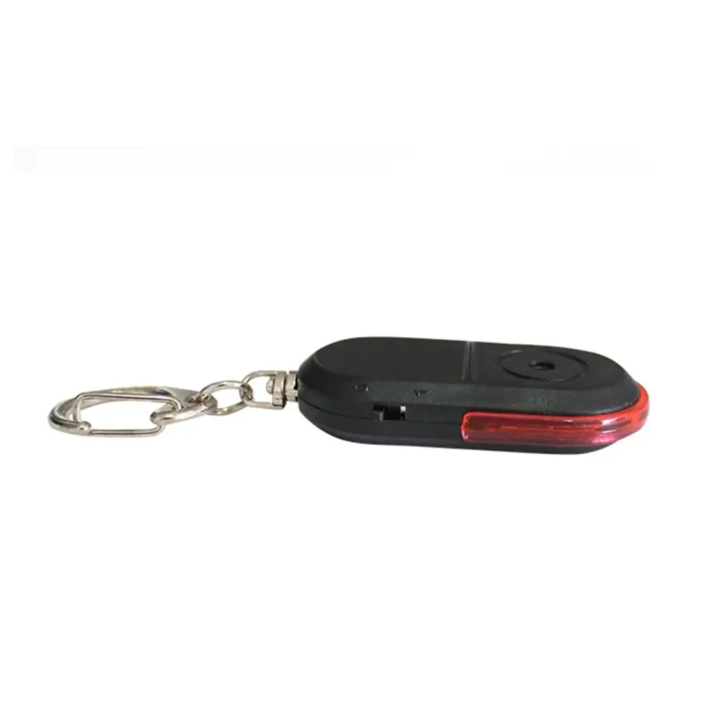 Mini With LED Light Car Key Finder Whistle Sound Locator Keychain Anti-Lost Alarm Key Finder Sensor Key Finder