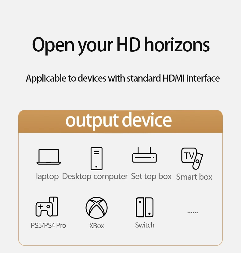 HDMI-Compatible 2.1 Cable Ultra High-speed 8K/60Hz 4K/120Hz For Xiaomi Mi XBox PS5 HDR10+ Dolby Vision 48Gbps HDMI-Compatible 8K
