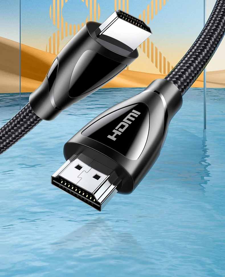 HDMI-Compatible 2.1 Cable Ultra High-speed 8K/60Hz 4K/120Hz For Xiaomi Mi XBox PS5 HDR10+ Dolby Vision 48Gbps HDMI-Compatible 8K