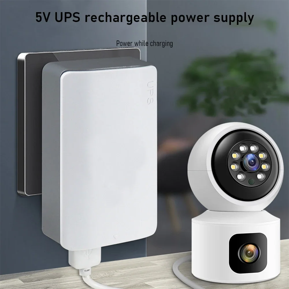 Outdoor UPS Surveillance Power Supply Without Battery, 12V2A CCTV Waterproof Adapter, IP Camera Power Failure Renewal System