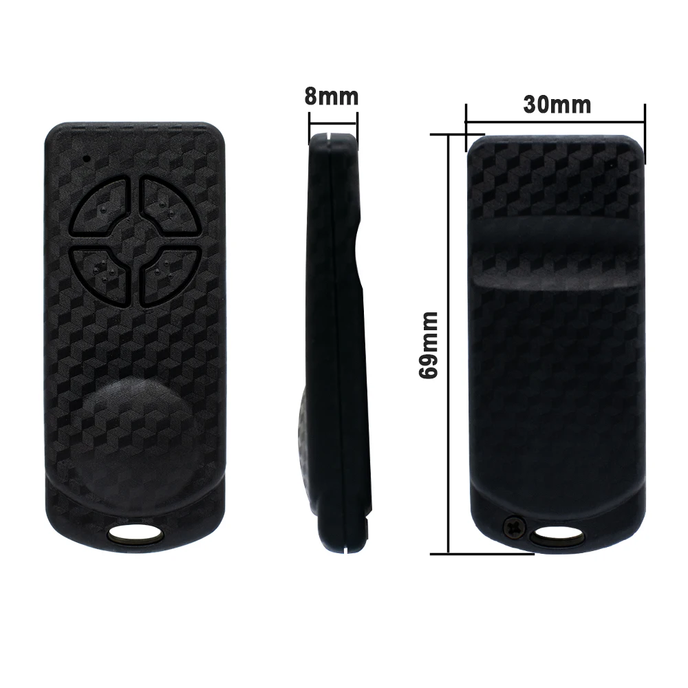 TAU 250K-SLIM RP Garage Remote Control for TAU 250T-4RP 250K-SLIM 433.92MHz Rolling Code Gate Door Opener 2/4 Buttons Keys