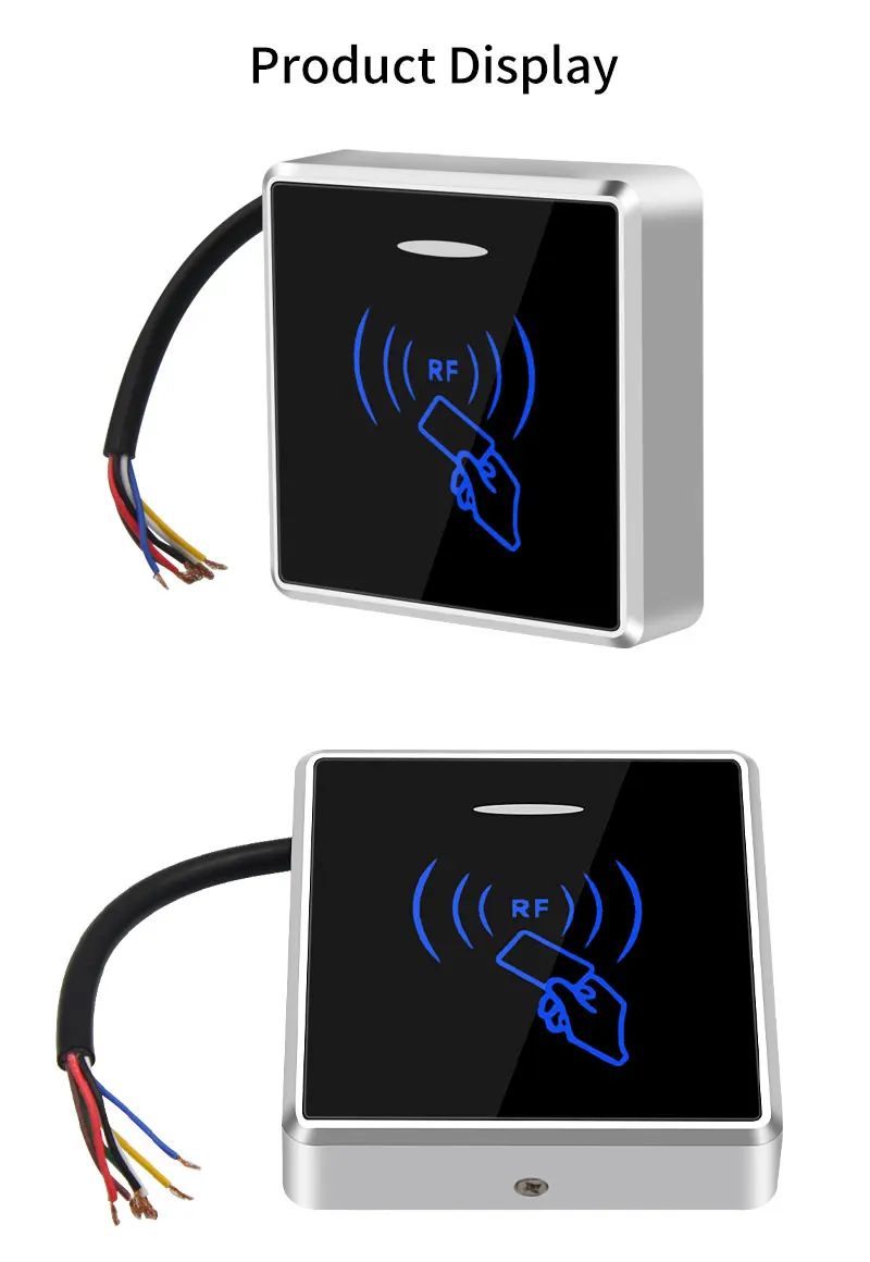 No Relay Anti copy Rfid keypad Card reader Wiegand 26/34 Output Reader For Access Control System Board Anti duplication