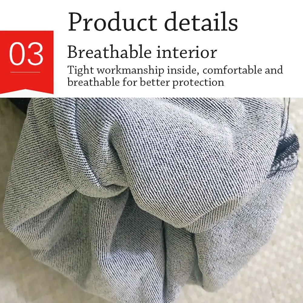 Thickened Arm Protective Sleeves Antifouling Dark Blue Welding Work Sleevelet Wear Resistant Anti-scalding Denim Oversleeves