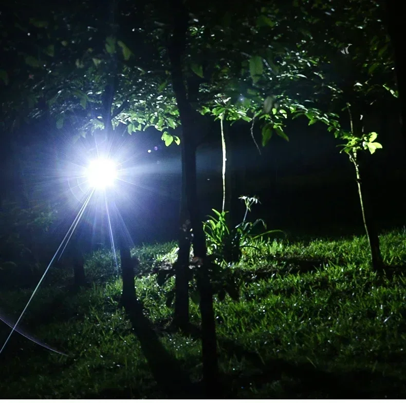 Powerful LED Induction Headlamp USB/DC Rechargeable Headlight Aluminium Alloy Outdoor Fishing Head Lamp High Lumen Head Torch