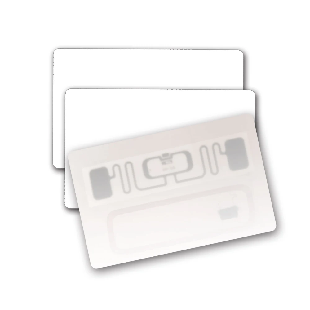5/10pcs Dual Frequency RFID UHF +13.56MHz IC Blank Card Access Control U-code9 Gen2 M1 F08 Dual Chip Long Range Car Parking Card