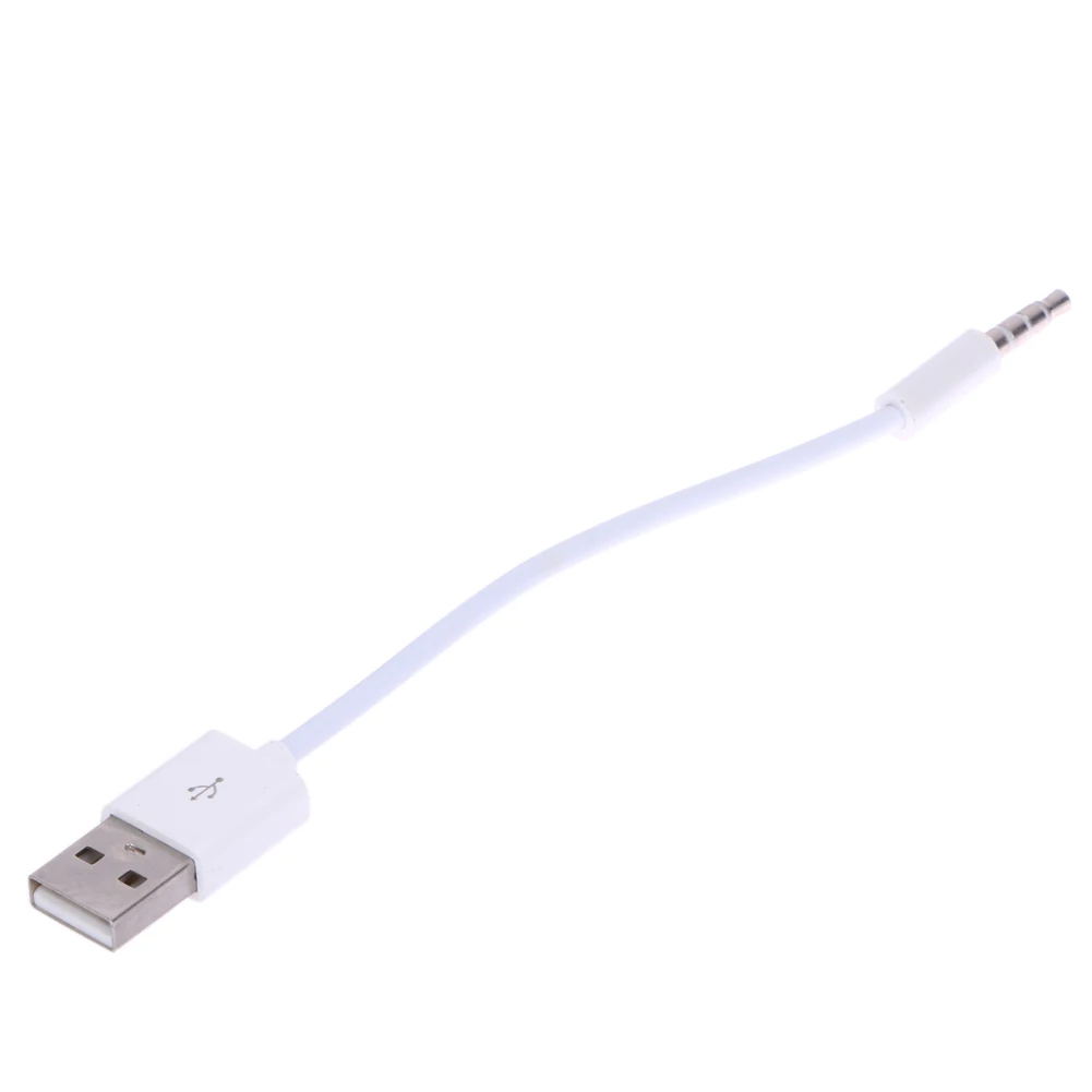 1/2/5pcs Charger Data USB 3.5mm Sync Audio Cable for iPod Shuffle 3rd 4th Gen