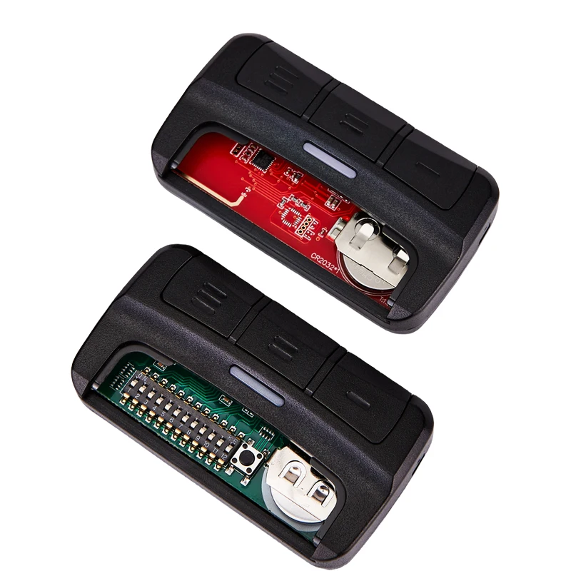 3 IN 1 Multifrequency 280MHz-868MHz Garage Door Remote Control Duplicator Auto Car Sun Visor Clip Garage Door Opener