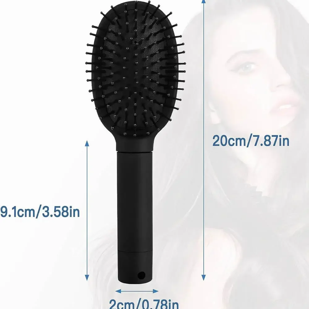 Creative Hair Comb Hidden Storage Secret Sight Diversion Compartment Concealment Travel Stash Safe Hide Cash Ring Necklace