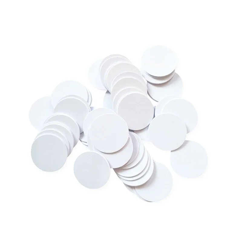 Rfid Nfc Smart Chip Secret Key 13.56mhz Rewritable Label 1k S50 Clone Token Cuid Changeable 25mm Sticker Iso14443 Coin Card