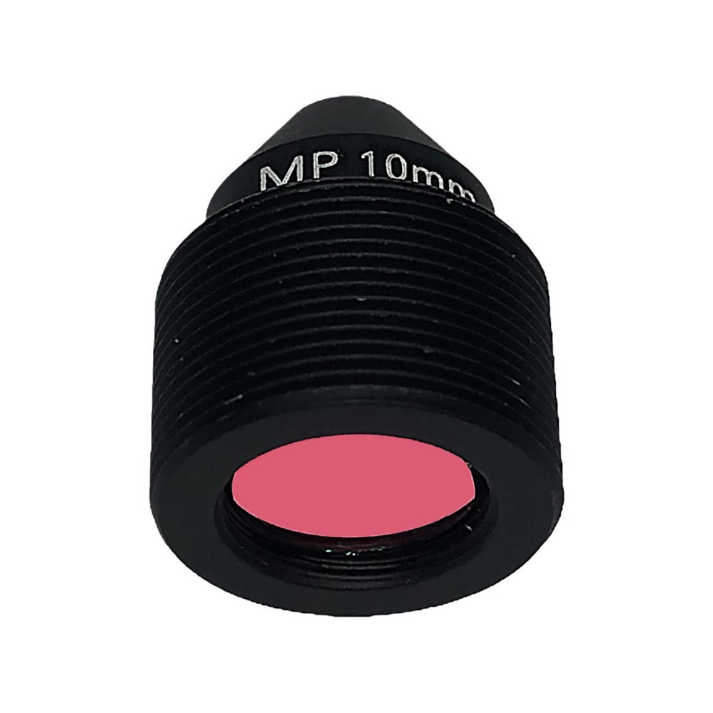 HD 2.0Megapixel 10mm Lens M12 Pinhole Lens Built with IR Filter for CCTV Cameras, Mount M12*P0.5, F1.6