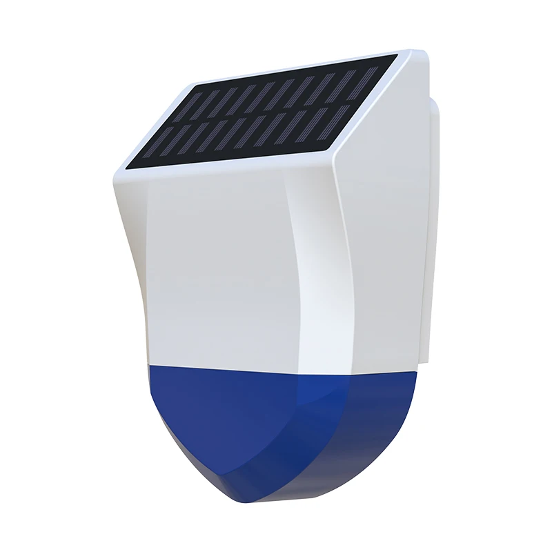 Tuya Smart For Zigbee/Wifi Siren Alarm Waterproof Outdoor With Solar And USB Power Supply Optional 95dB Remote Control