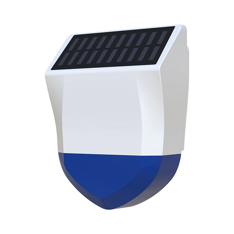 Tuya Smart For Zigbee/Wifi Siren Alarm Waterproof Outdoor With Solar And USB Power Supply Optional 95dB Remote Control