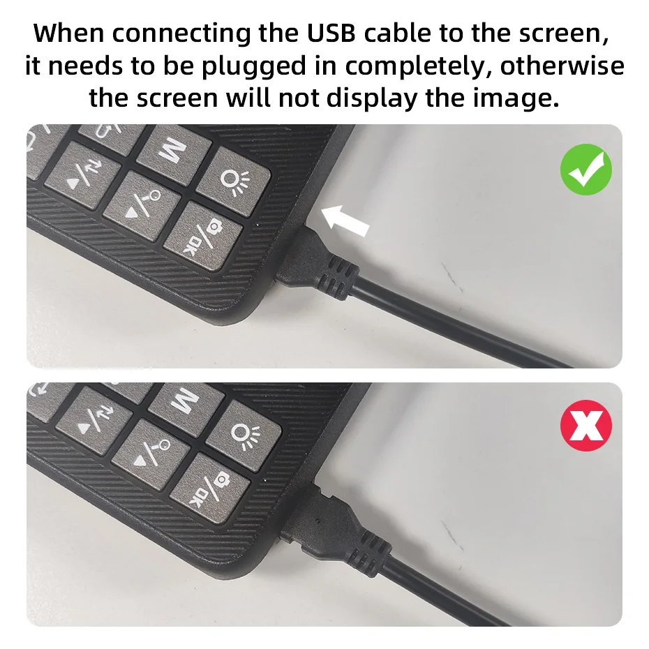 KERUI Dual Lens Industrial Endoscope Inspection Camera 4.3" LCD With Light HD 1080P IP67 Waterproof Borescope LED Sewer Car