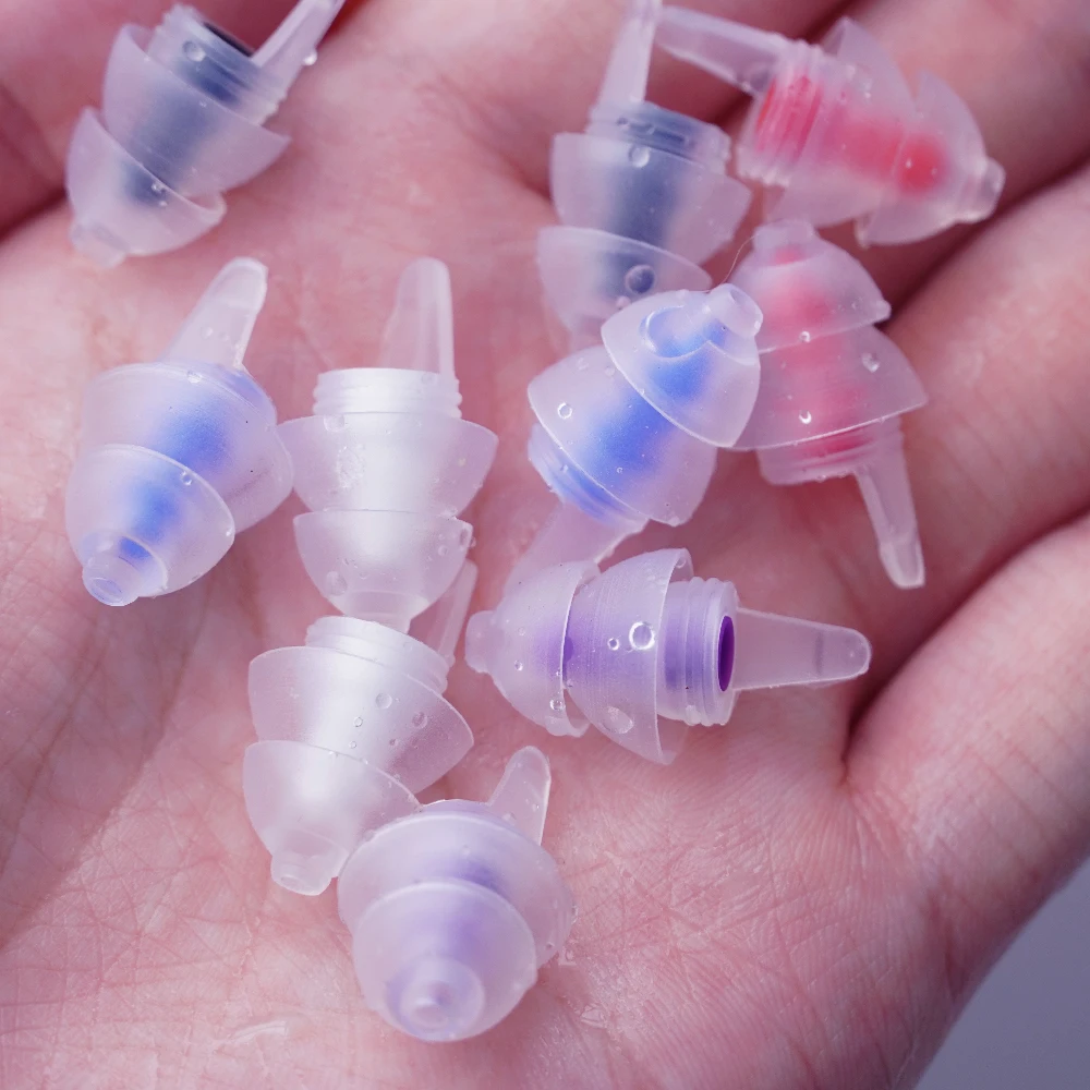 High Fidelity Ear Plugs for Concerts, Reusable Noise Cancelling Concert Earplugs for Musicians, Motorcycle, Music Festival