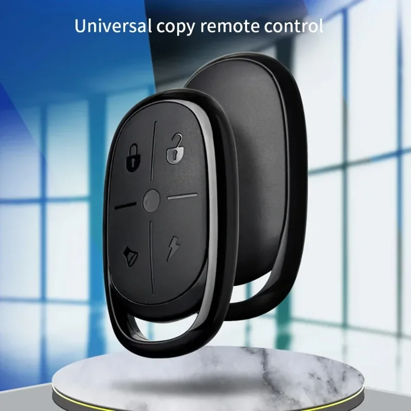 1-5pcs 433MHz Four-Key Copy Wireless Remote Control for Electric Garage Access Electric Lane Gate Battery Powered Self Copy Remo