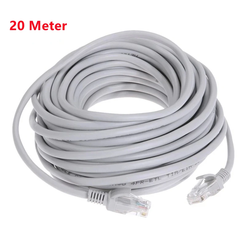 POE Camera Ethernet Cable 3/5/10/20/30m High Speed RJ45 Network LAN Cable Cat5 Network Connector Extension Lines Computer Cables